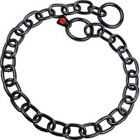 Hundehalsband hs sprenger schwarz 4 mm halblange Glieder (74 cm)