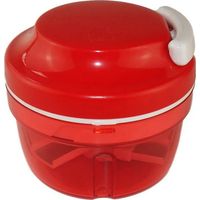 Hachoir à oignons manuel 300 ml avec roues, hachoir à légumes, hachoir multifonction manuel, hachoir rapide, hachoir à ail, hachoir universel, hachoir manuel pour aliments, hachoir à oignons