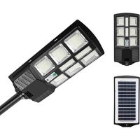 Wolketon 4 PCS 300W Straßenlaterne Solar-Bewegungslichter mit Fernbedienungsmodi, 600lm Solarleuchten für den Außenbereich