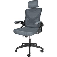 VOUNOT Ergonomic Office Desk Chair High Back Executive Swivel Chair Grey