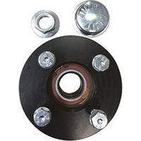 Moyeu de roue complet non freiné 750 kg – 4 trous 130 mm – Roulement cartouche robuste – Installation facile – Knott