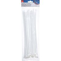 Max-Hauri Fascetta stringitubo riutilizzabile bianca 300 mm