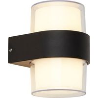Searchlight 2Lt LED Outdoor Up & Down Licht Wandhalterung