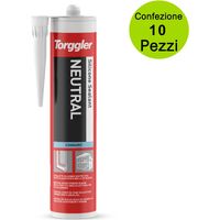 Multipack da 10 pz torggler silicone neutro trasparente 310-6188