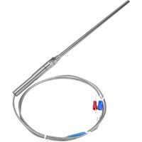 Fil de capteur de température pour thermocouple de type K à filetage M8, sonde de 150 mm, plage de mesure 0-400 °C (1 m)