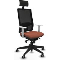Piqueras y Crespo Silla de Oficina Marron Con Cabecero
