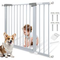 SWANEW Cancelletto di sicurezza per bambini espandibile 97-104cm, Barriera a pressione senza fori, Cancelletti per bambini e cani, Larghezza regolabile si adatta a spazi diversi