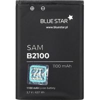 Bluestar Akku Ersatz kompatibel mit Samsung B2100 1100 mAh Austausch Batterie Accu PREMIUM AB553446BU