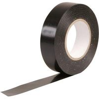 ADHESIF PVC NOIR L. 25MM - 33M 402837