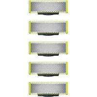 Kompatibel mit OneBlade – Ersatzklingen für den OneBlade Elektrorasierer/Trimmer, langlebiger Edelstahl, zum Trimmen, Stylen und Rasieren, 5er-Packung