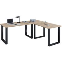 Escritorio de esquina de U Desk 190x190x50 76x190x190 - VCM
