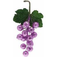 Grappoli uva per albero di natale - colore viola - decorazione addobbo natalizio