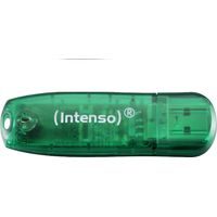 INTENSO USB-Stick Rainbow Line 3502490 USB 2.0 64GB orange/transparent