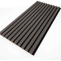 Pannelli da parete 4 pz 80 x 40 cm Grigio Scuro WallArt