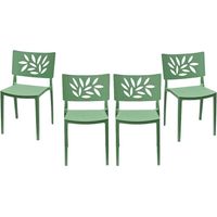 Set 4 sedie Modello Sorrento colore Salvia