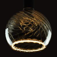 Source lumineuse de conception Floating torsion de fumée - 6W - E27 - 300lm - 1900K - Ø 20cm - SG-55071