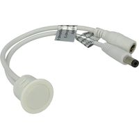 Interruttore Led Dimmer Touch Da Incasso Bianco 12V 24V 4A Con Cavo DC JACK 5.5x2.1mm