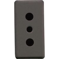 Presa 2P+T 16A Standard Italiana Con Sch.Nero (Gewiss Cod. Gw21202)