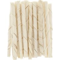 Rouleaux blancs naturels pour sac à chien de 25 pièces