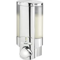 Euroshowers Single Aviva Liquid Soap Shampoo Shower Gel Dispenser Pump Chrome