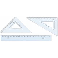 JUEGO DE REGLAS 3 PCS PARA ZURDOS