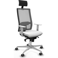 Piqueras y Crespo Horna chaise bureau blanc confortable