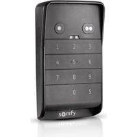 SOMFY 1870916 - Clavier à code 2 touches radio RTS - Pour ouvrir un moteur RTS de portail et/ou porte de garage avec un code