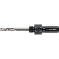 BOHRCRAFT Lochsägenschaft AS1 m. Zentrierbohrer f. Lochsäge 14-30 mm
