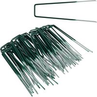 Heringe Erdanker Bodenanker 500 Stück 150x30 mm Erdnagel verzinkt & beschichtet