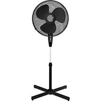 ecg FS 40a ventilador de pie negro blanco silencioso