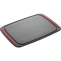 Brund Easy Cut Snijplank 41x30x0,8 cm Noir/Rood
