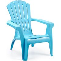 IPAE-PROGARDEN Poltrona da Giardino Colore Azzurro - Modello Dolomiti