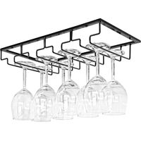 Porte-verres - Porte-verres à vin - Porte-verres à vin suspendu - Pour 8 à 12 verres