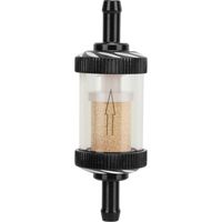 Filtre à essence de carburant de moto sculptant la résistance à la chaleur d'abs pour la moto de diamètre de 6mm noir
