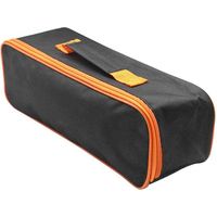 Borsa portautensili, borsa Oxford impermeabile, organizer e contenitore multiuso per utensili, piccole borse portautensili in metallo (grande borsa portautensili portatile con cerniera)