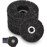 5 Stück Schleifscheibe, 125 x 22 mm, Schleifscheibe für Winkelschleifer, CSD-Schleifreinigungsscheibe, grobe Reinigungsscheiben zum Entfernen von Rost von Farbe