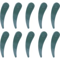 10-teiliges Rasenmähermesser-Set, vielseitiges Gartenzubehör aus Kunststoff, kompatibel mit den Bosch ART 23-18 Li und 26-18 Li Modellen