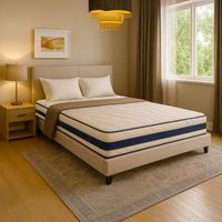 Baldiflex Materasso Memory Alto 22 cm Ortopedico Medio Rigido 100% Made in Italy Antiacaro Fascia 3DAir 4 Maniglie Trionfo Matrimoniale misura 140x190 cm
