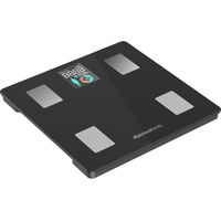 Melchioni 118230013 báscula de baño Rectángulo Negro Báscula personal electrónica
