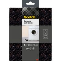 Confezione da 4 cuscinetti antiurto 10x10x0,4cm sp92o77 3m