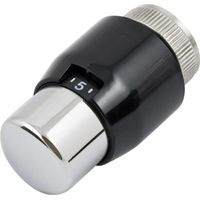 Thermostatregler T4xxx schwarz/chrom, 6-26 Grad C, M30x1,5mm