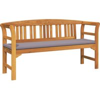vidaXL Rose Bench Natual 157 x 46 x 82.5 cm Solid Acacia Wood