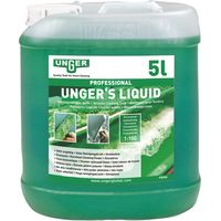 Ungers Liquid Reinigungsmittel zur Fensterreinigung, 5 l, Putzmittel Fenster