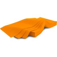 Set 100 Tovaglie Tnt Monosuo Arancio 140x140cm