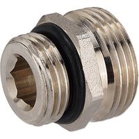 Klemmringverschraubung Nippel 3/4'' Eurokonus - 1/2'' AG