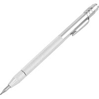 Stylo à écrire magnétique puissant en céramique, manche en aluminium moleté, pointe en carbure de tungstène