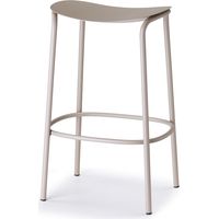 Tabouret design, Tabouret design indoor / outdoor Trick - 65 cm Taupe en Metal, Scab design