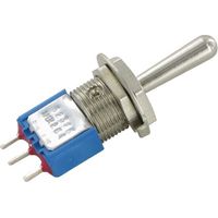Schalter 1-pol. mom-off-mom APEM 5237MAB