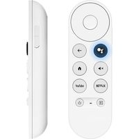 1 télécommande chromecast, bluetooth, voix, google assistant, pour chromecast 4k hd streaming stick
