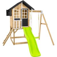 Zwerkules Holli 2 Maison sur pilotis pour enfants avec toboggan